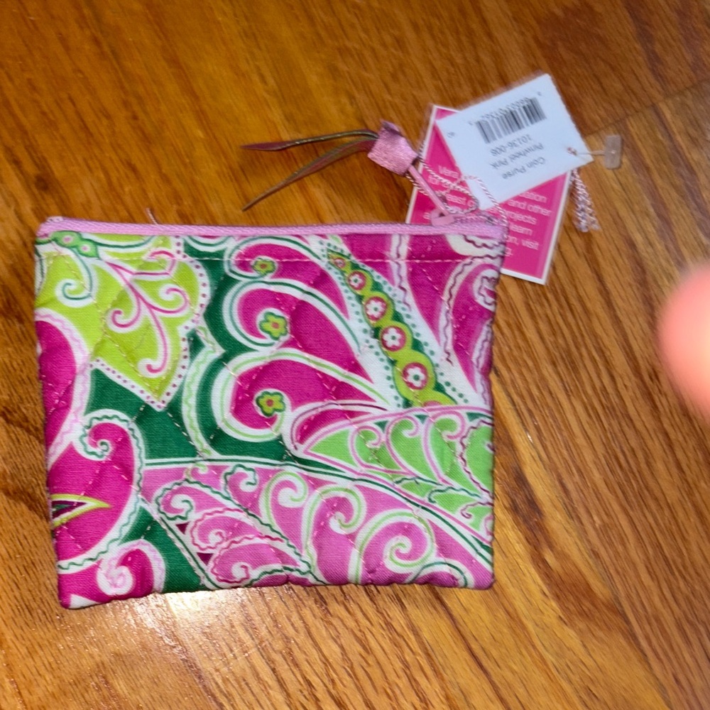 Colorful Paisley Coin Pouch
